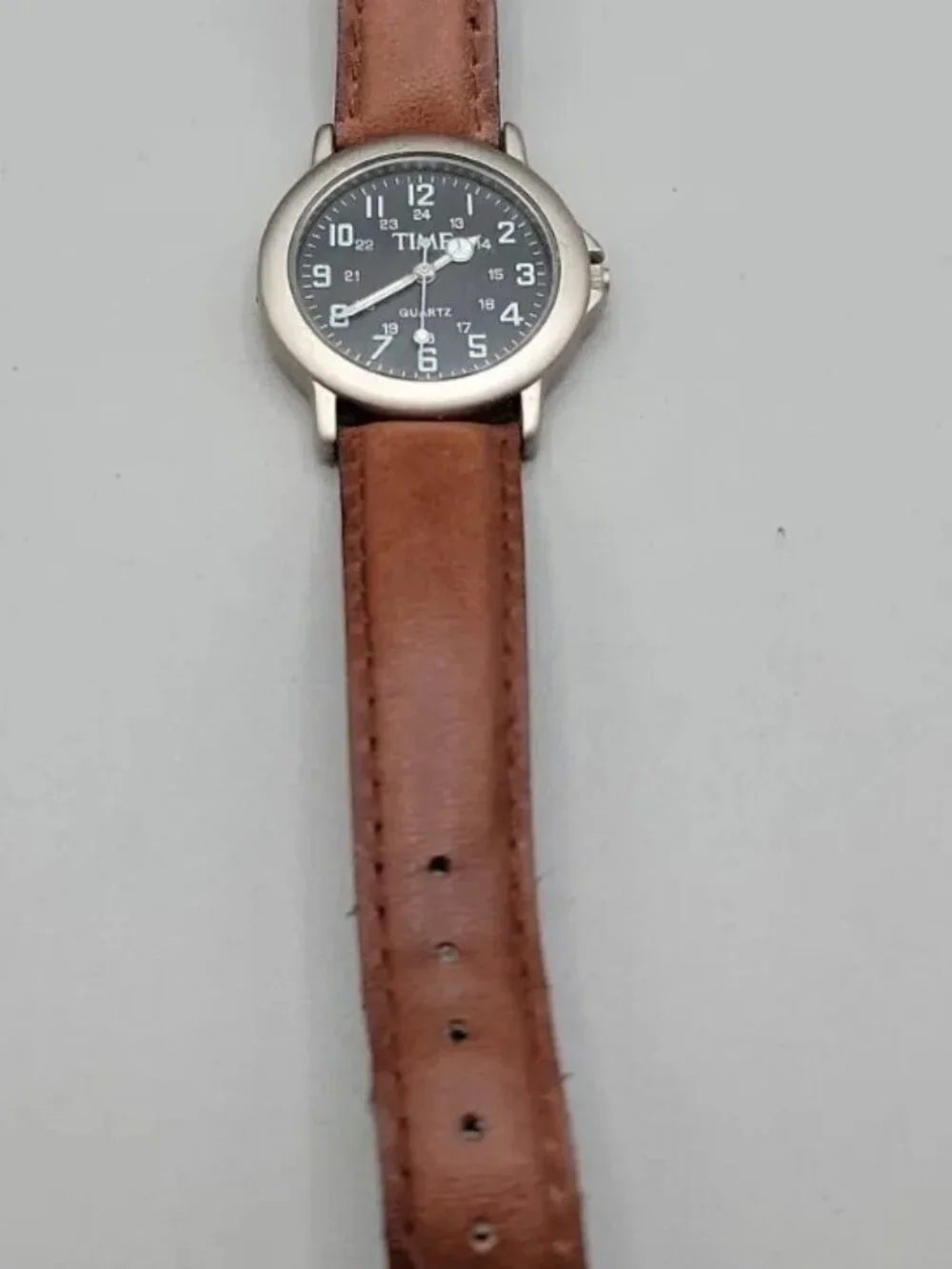 Time Magazine Quartz Watch Silver Tone Dial 33 mm 7